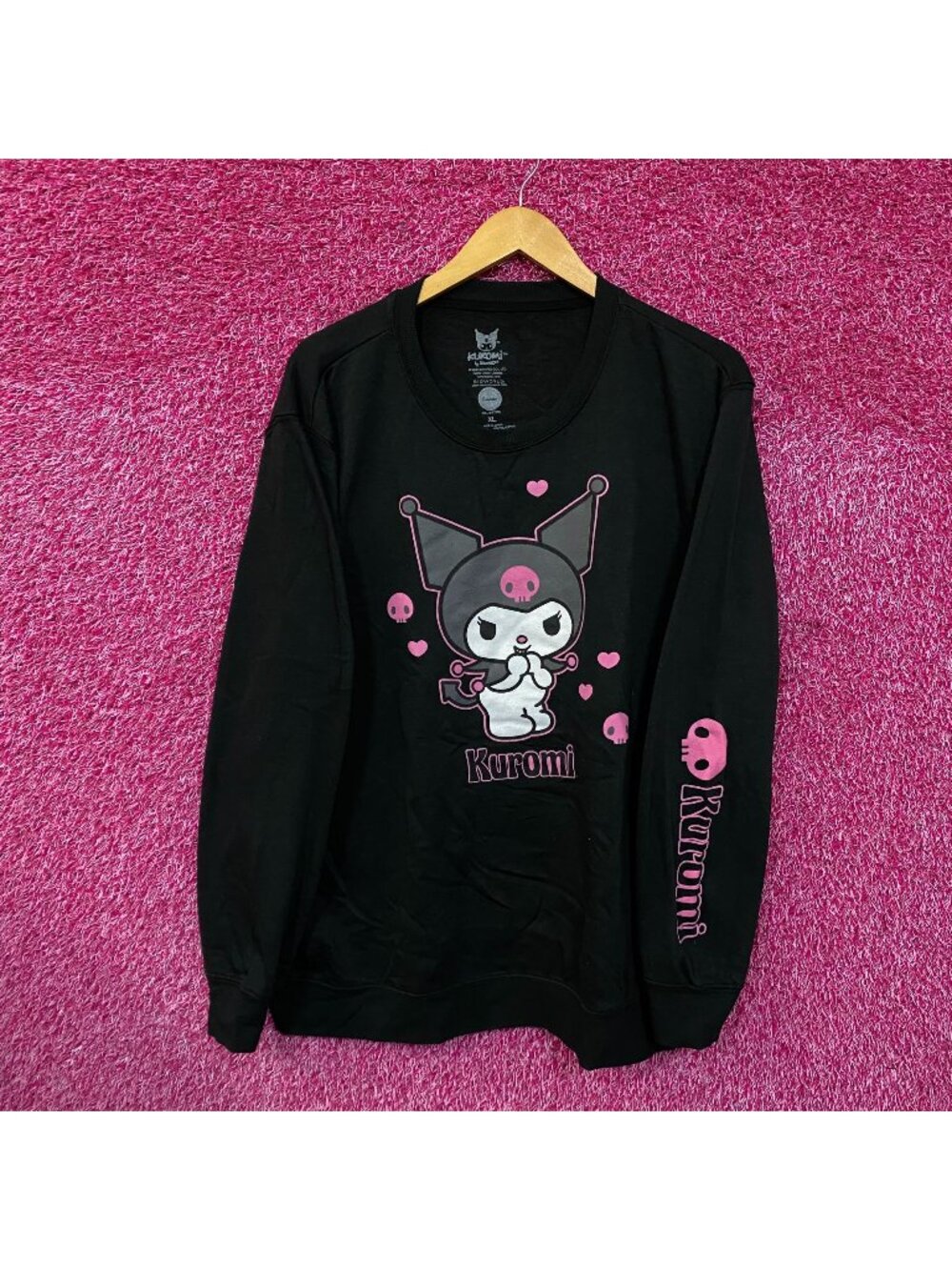 Kuromi I <3 Mischief Crewneck sweater size extra large